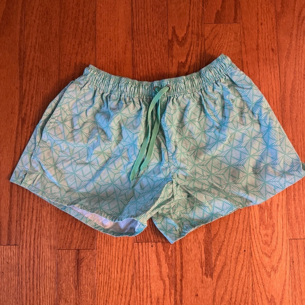 Lauren James Blue Athletic Shorts Womens Size M